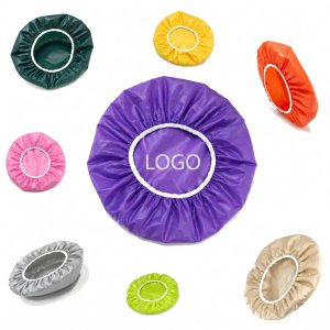 Waterproof Reusable Elastic Shower Cap with Comfort Fit