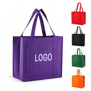 Eco-Friendly Non-Woven Shopping Tote with Reinforced Handles
