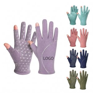 Cooling Performance Cycling Gloves with Geometric Anti-Slip Grip
