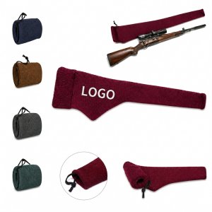 Protective Knit Firearm Sleeve for Scoped and Non-Scoped Sporting Gear